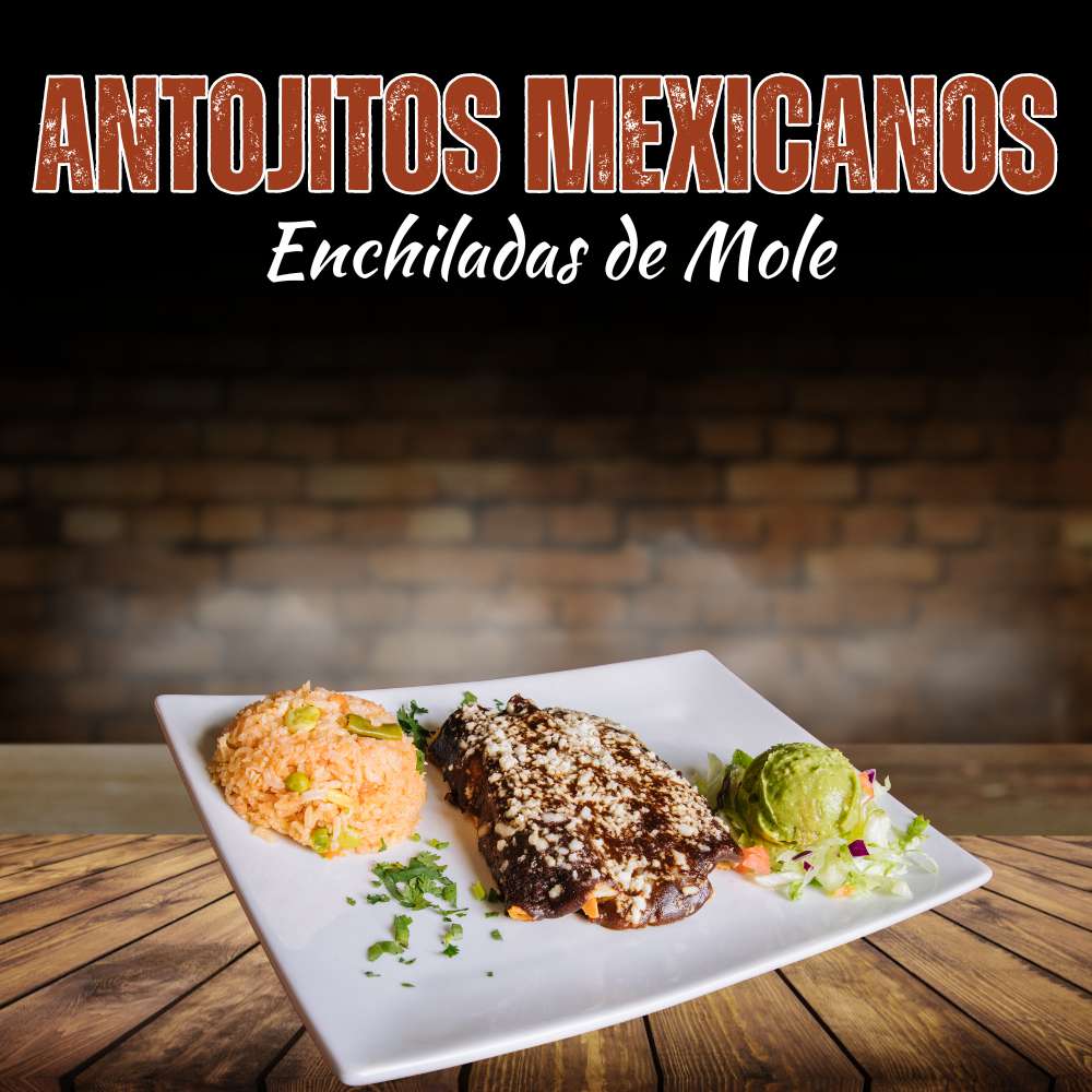 Enchiladas de Mole