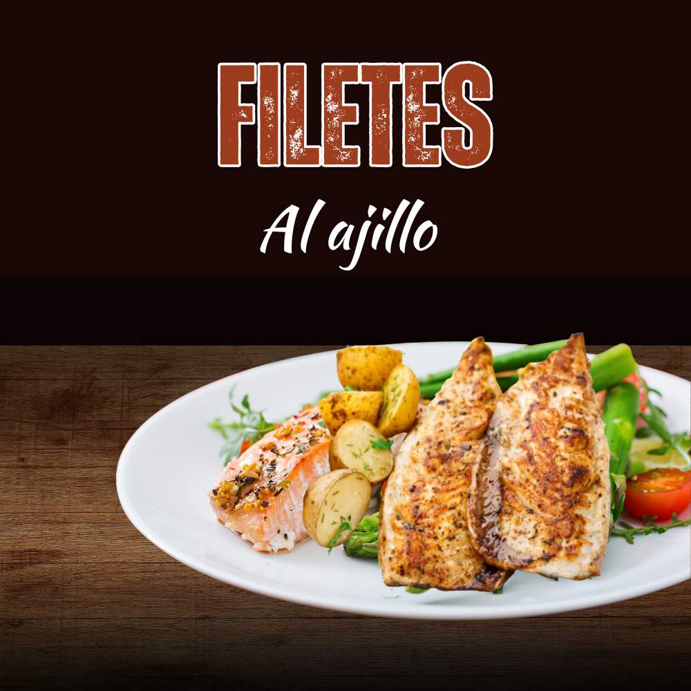 Filete al ajillo