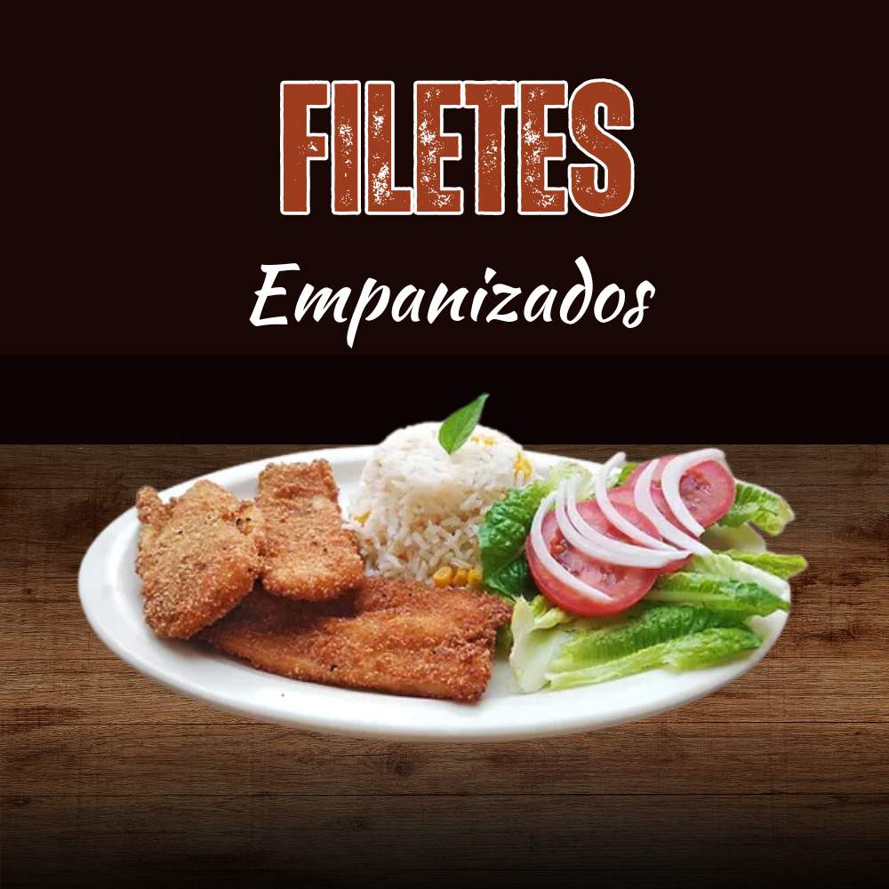 Filetes empanizados