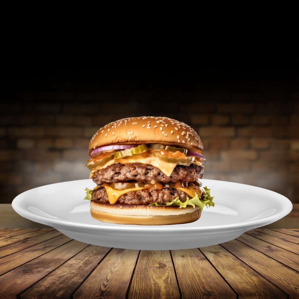 Hamburguesa con doble Queso - Image 2