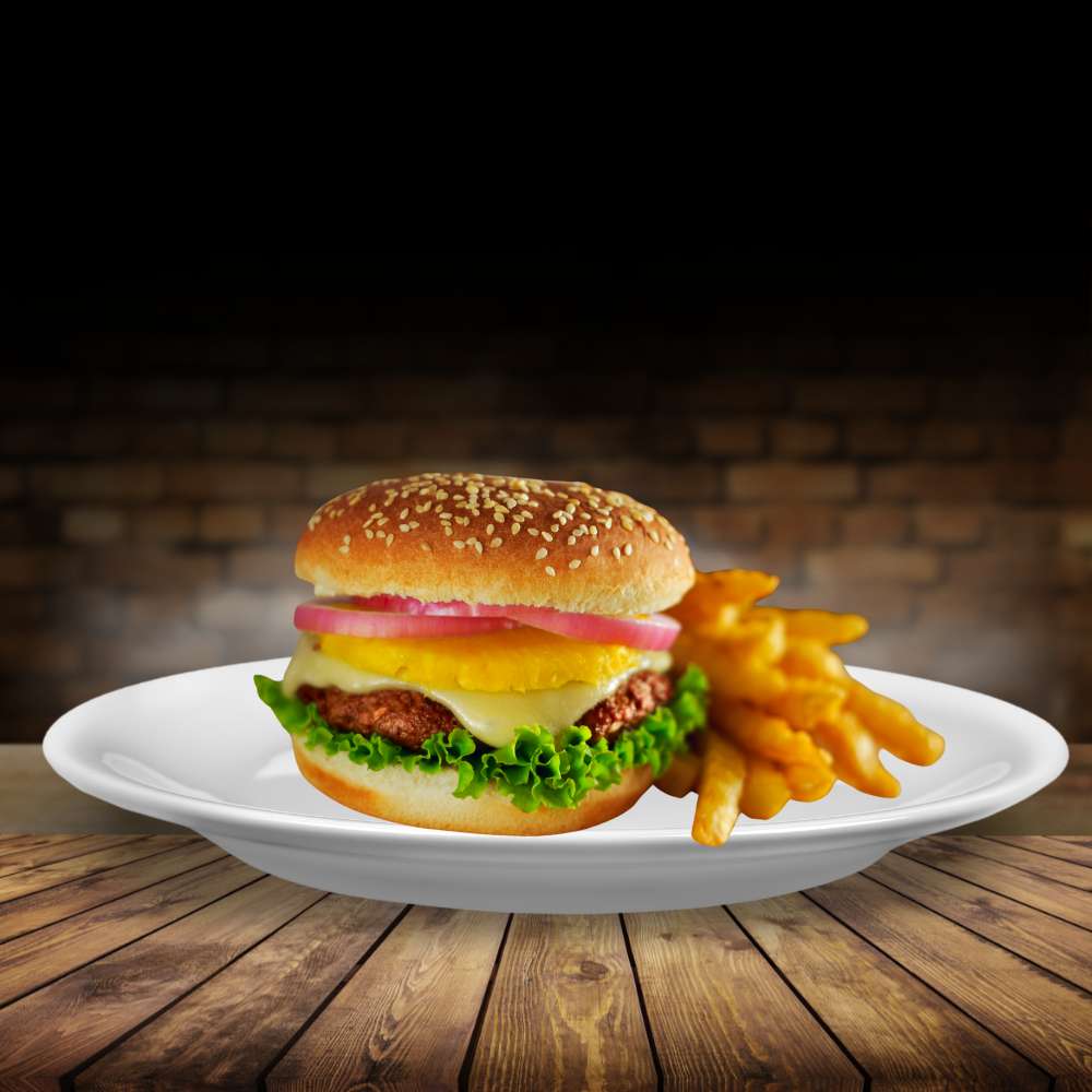 Hamburguesa con Piña y Queso - Image 2