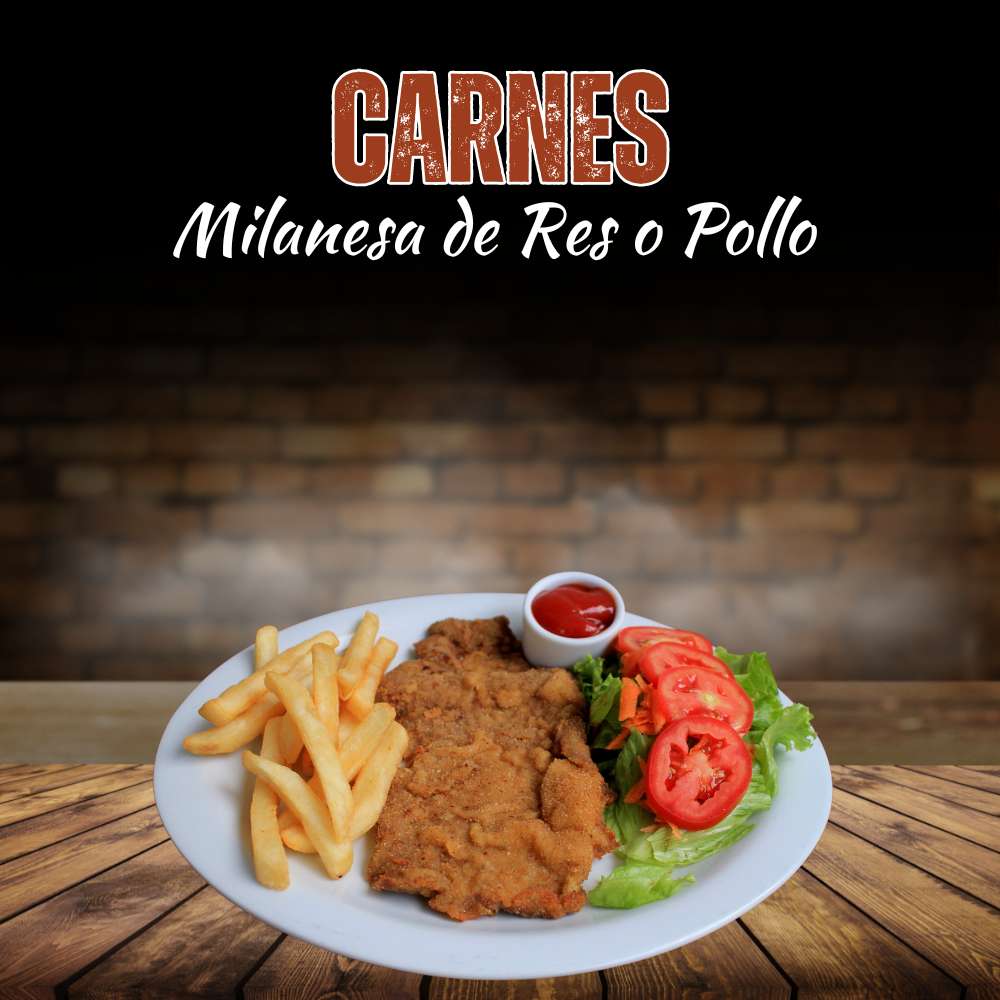 Milanesa de Res o Pollo