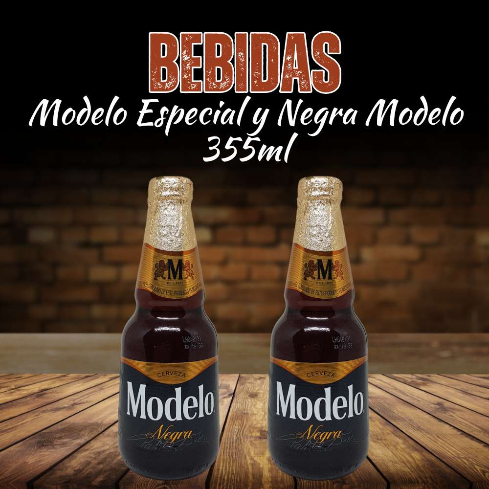Modelo Especial y Negra Modelo 355ml