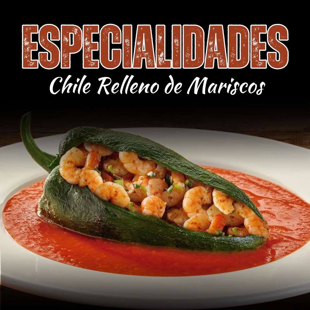 Chile relleno de Marisco