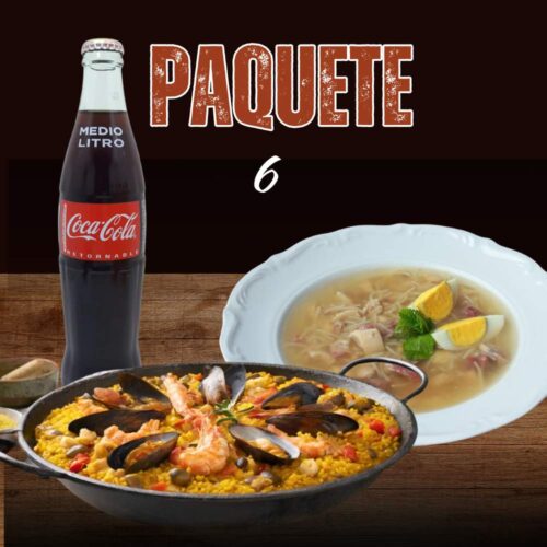 Mariscos paquete 6