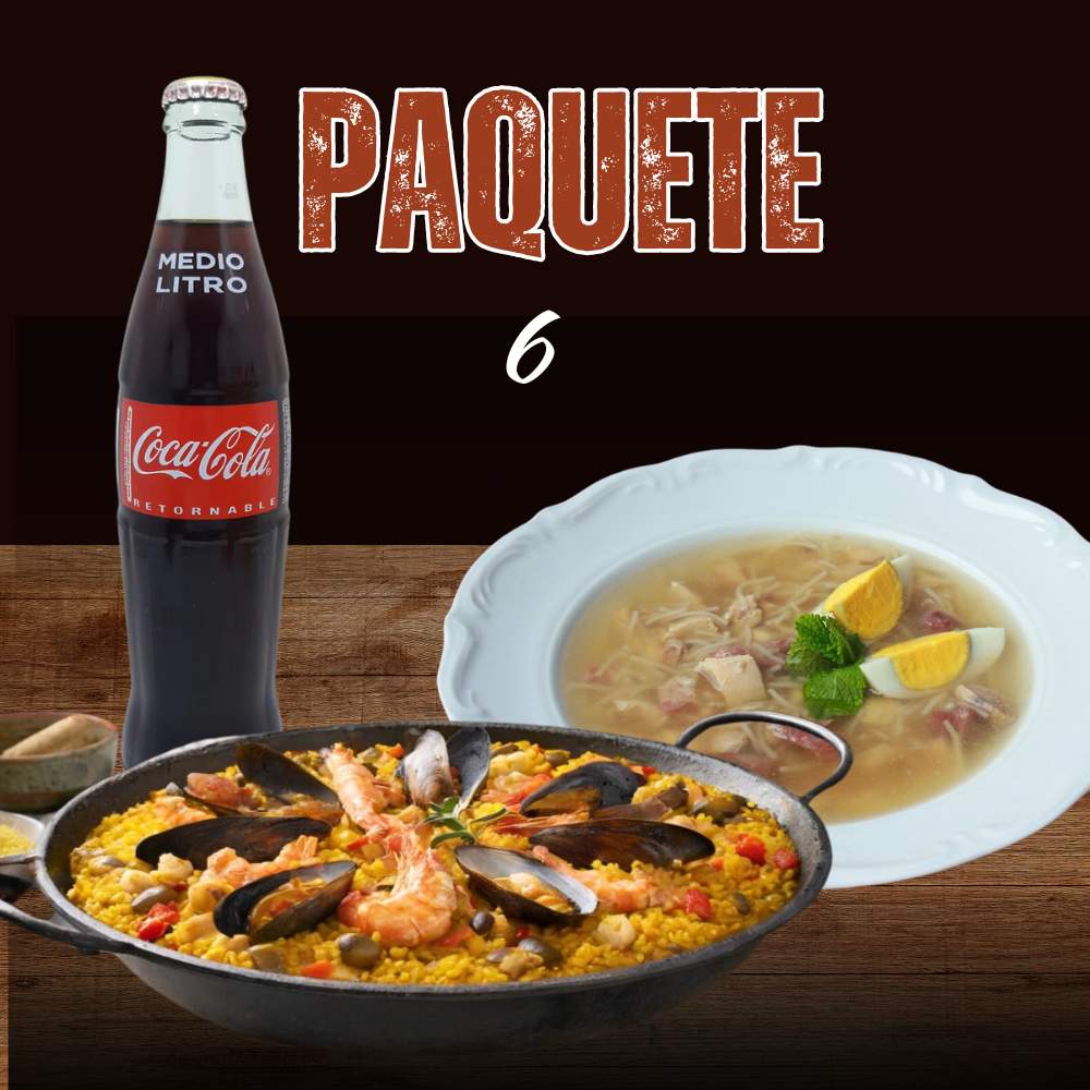 Mariscos paquete 6