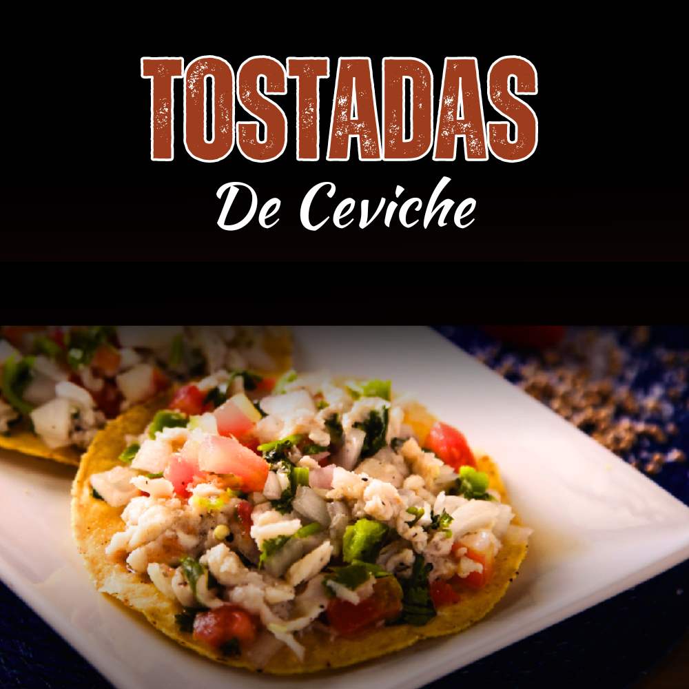 Tostada de Camarón o Ceviche - Image 2