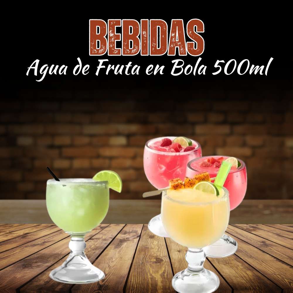 Agua de Fruta en Bola 500ml