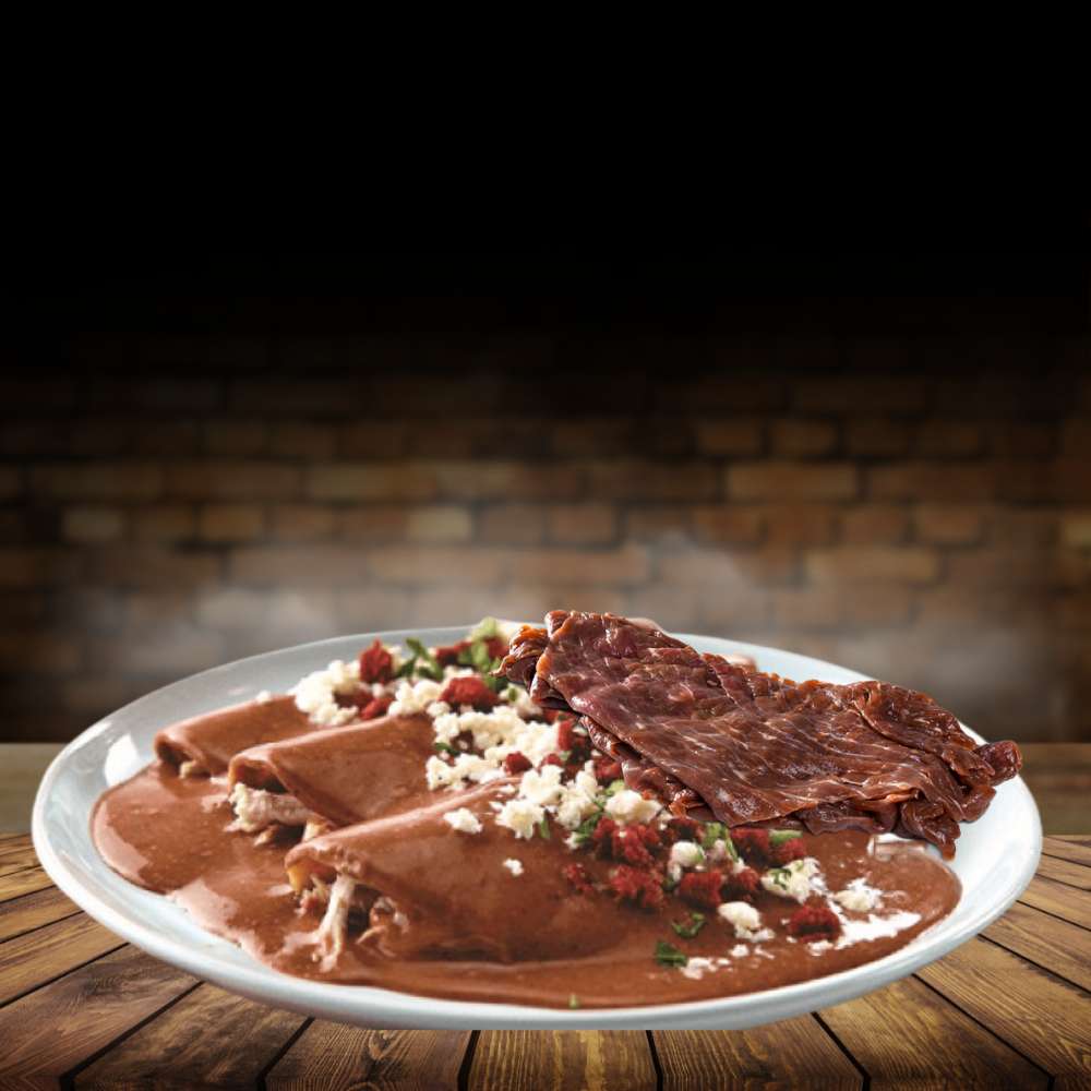 Cecina con Enfrijoladas - Image 2