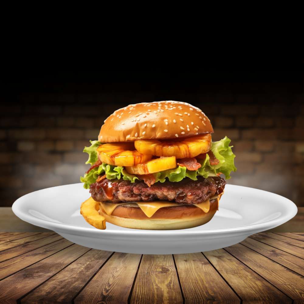Hamburguesa con Piña - Image 2