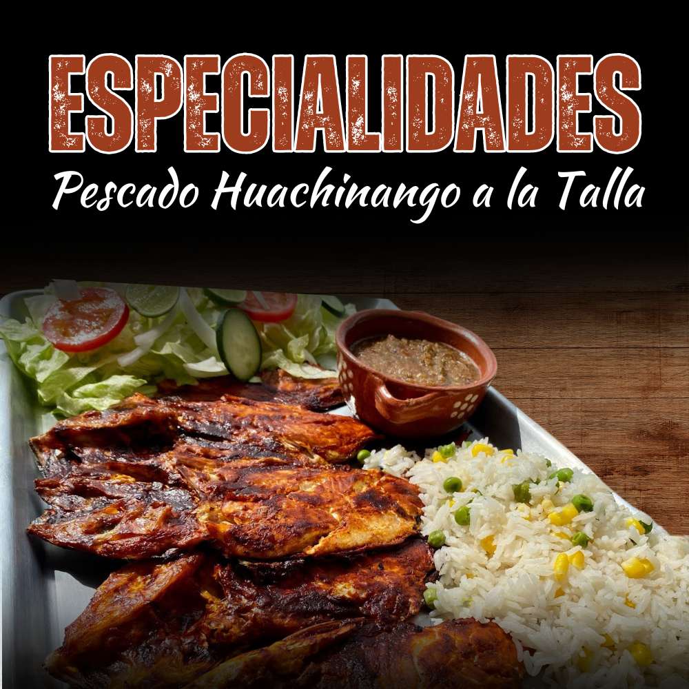 Pescado Huachinango a la Talla
