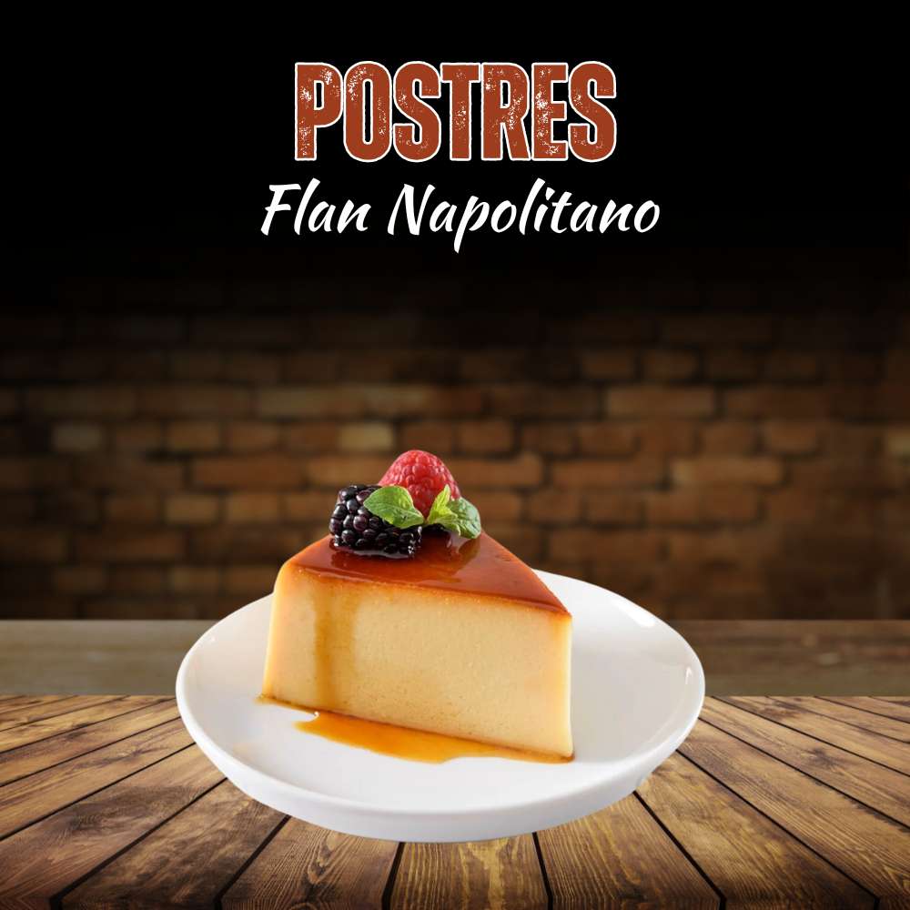 Flan Napolitano